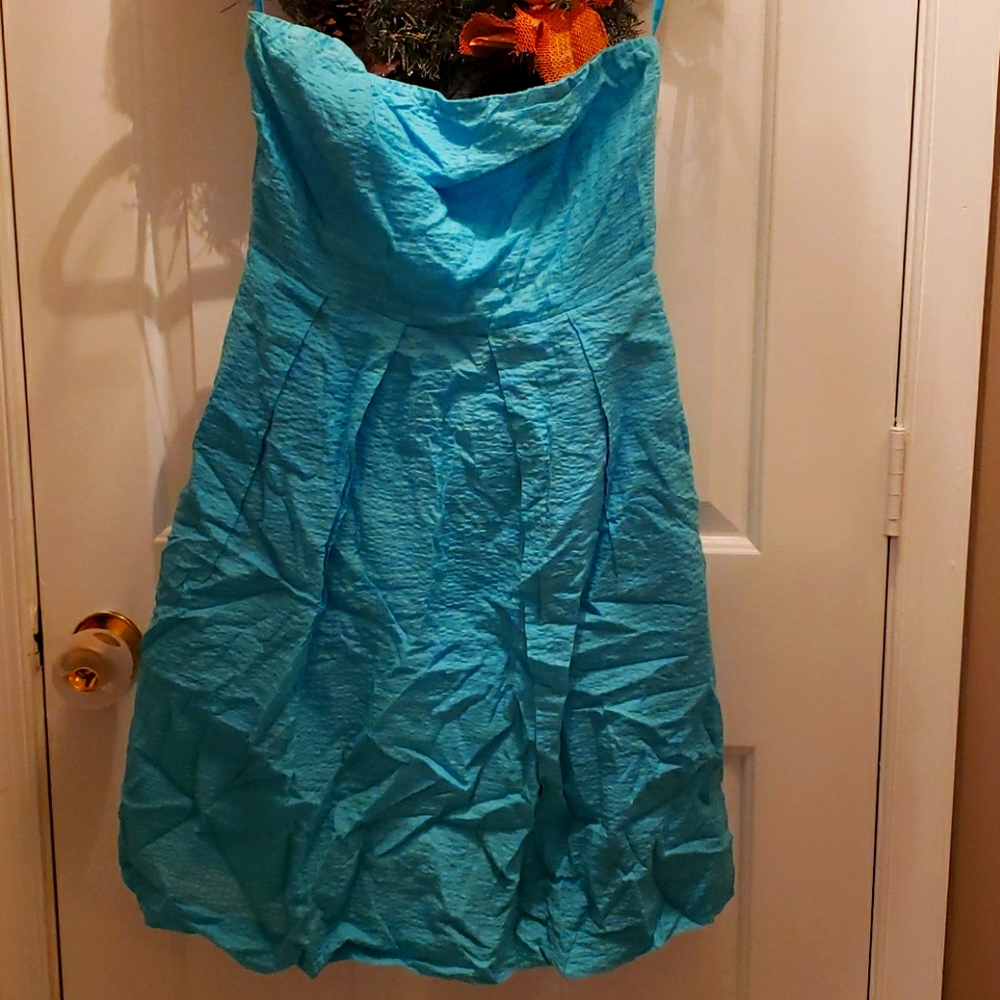 Strapless dress